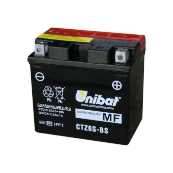 UNIBAT akumulator 5Ah-12V 90A (P+)