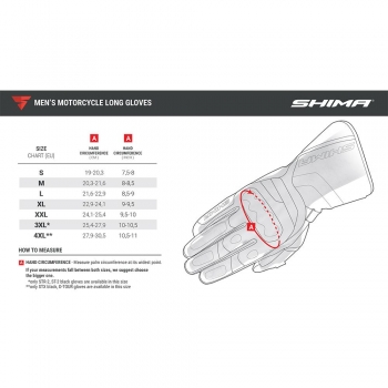 SHIMA STX rękawice czarne -38156