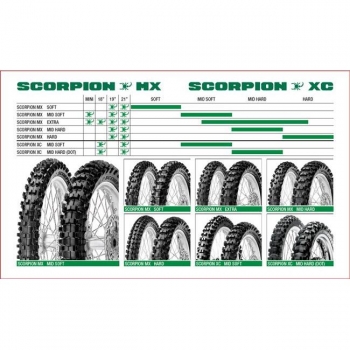 PIRELLI SCORPION MX EXTRA opona 80/100 21