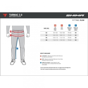 SHIMA TARMAC  3 spodnie niebieskie-39279
