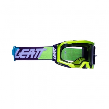 LEATT VELOCITY 5.5 gogle żółte fluo/niebieskie