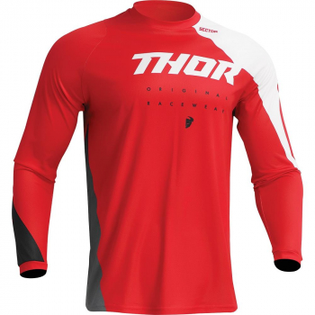 THOR SECTOR EDGE koszulka czerwona