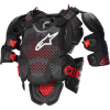 ALPINESTARS A-10 V2 FULL CHEST buzer czarny