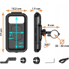 Uchwyt na telefon z etui do motocykla HARD 167mm-44826
