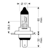 OSRAM NIGHT RACER 50 żarówka H4 12V 60/55W -45987