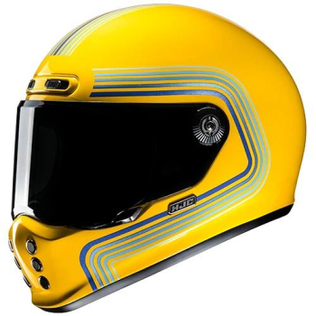 HJC V10 FONI kask integralny żółty S