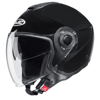 HJC I40N METAL BLACK kask otwarty czarny M