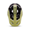 FOX RAMPAGE BARGE kask rowerowy czarno-zielony-48353
