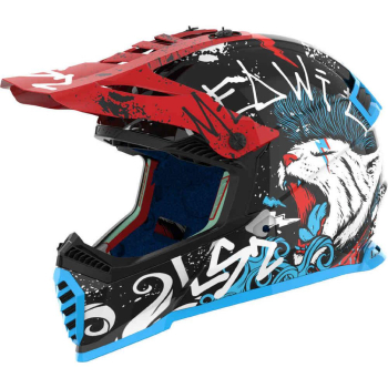 LS2 FAST II EVO MINI STARMAW kask (dla dzieci)
