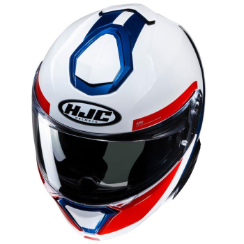 HJC I91 BINA kask szczękowy biało-niebieski XL-49295