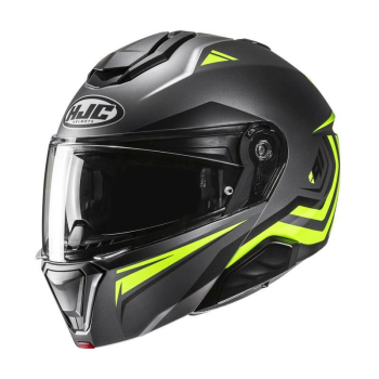 HJC I91 TRICUS kask szczękowy czarno-żółty S