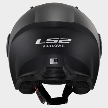 LS2 AIRFLOW II kask otwarty czarny-49329
