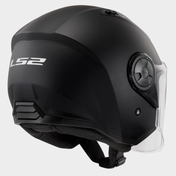 LS2 AIRFLOW II kask otwarty czarny-49330