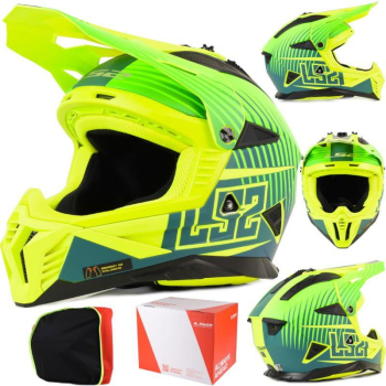 LS2 MX708 FAST II DUCK MATT H-V kask-49456
