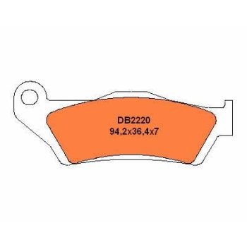 DB klocki przód KTM, HVA, HUSAB, GAS FA181, MCB64